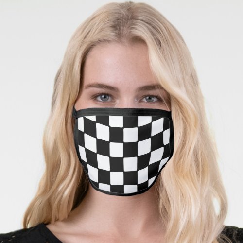 RETRO MOM CHECKS All_Over Print Face Mask