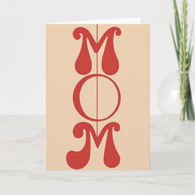 Retro Mom Graphic Card (Front)