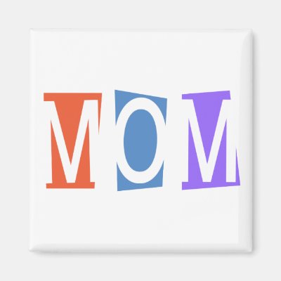 Retro Mom Magnet