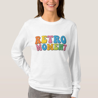 Retro Moment - Groovy Vibe Women's Long Sleeve Tee
