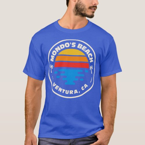 Retro Mondos Beach Ventura California Vintage Beac T_Shirt