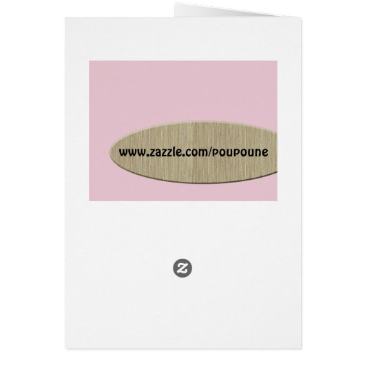 retro monogram - A Cards (Back)