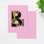 retro monogram - B (Desk)