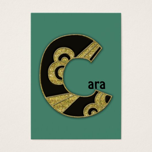 retro monogram - C (Front)