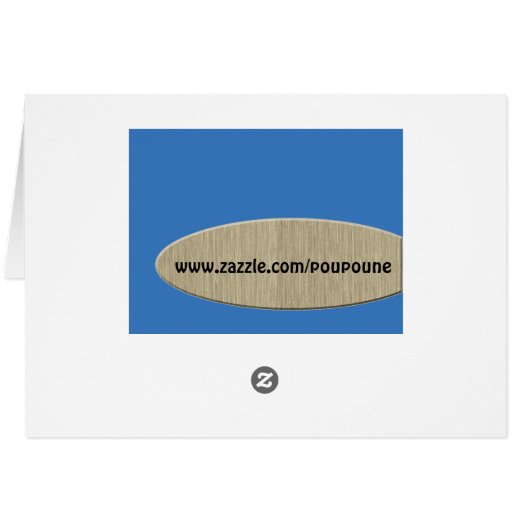 retro monogram - D Cards (Back Horizontal)