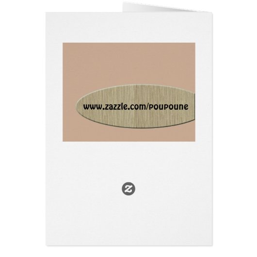 retro monogram - F Cards (Back)