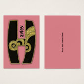 retro monogram - H (Front & Back)