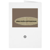 retro monogram - I Cards (Back)