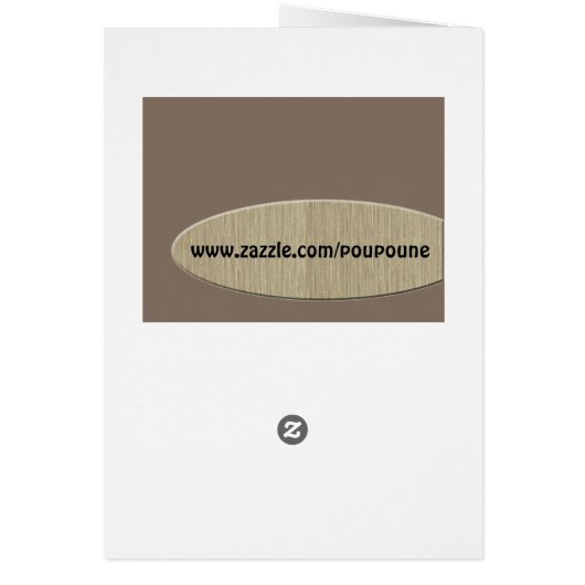 retro monogram - I Cards (Back)