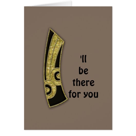 retro monogram - I Cards (Front)
