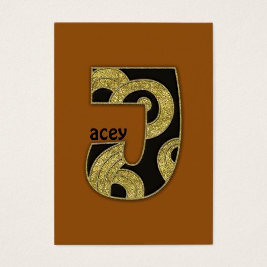 retro monogram - J (Front)