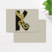 retro monogram - K (Desk)