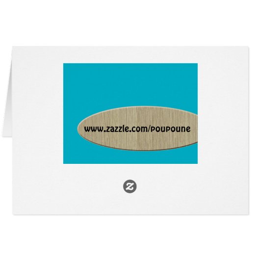 retro monogram - N Cards (Back Horizontal)