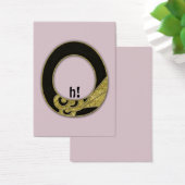 retro monogram - O (Desk)