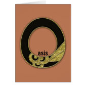 retro monogram - O (Front)