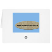 retro monogram - S Cards (Back Horizontal)