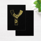 retro monogram - Y (Desk)