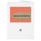 retro monogram - Y Cards (Back)