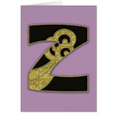 retro monogram - Z (Front)