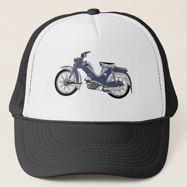 Retro moped Tunturi Trucker Hat (Front)