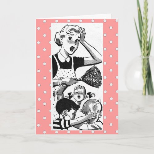 Retro Mothers Day Card