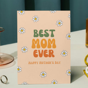 Retro Mother's Day Holiday Postcard