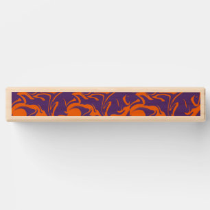 Retro Motion Orange & Purple Giant Topple Tower