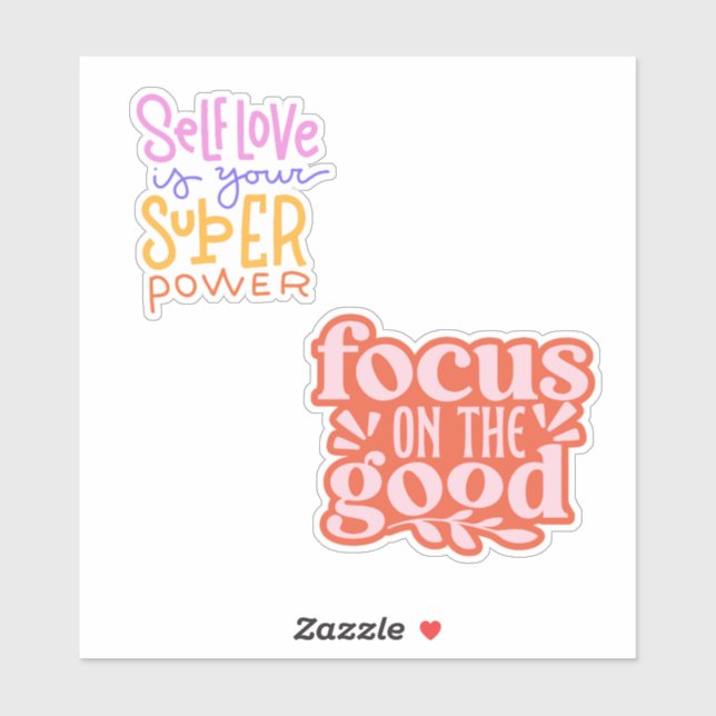 Retro Motivational Sticker Collection - Vintage Qu (Sheet)