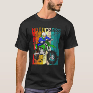 Retro Motocross Racing Gift -Vintage Dirt Bike T-Shirt