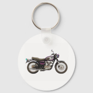 Retro Motorcycle Keychain