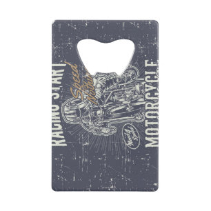 Retro Motorcycle Stainless Steel Bottle Opener