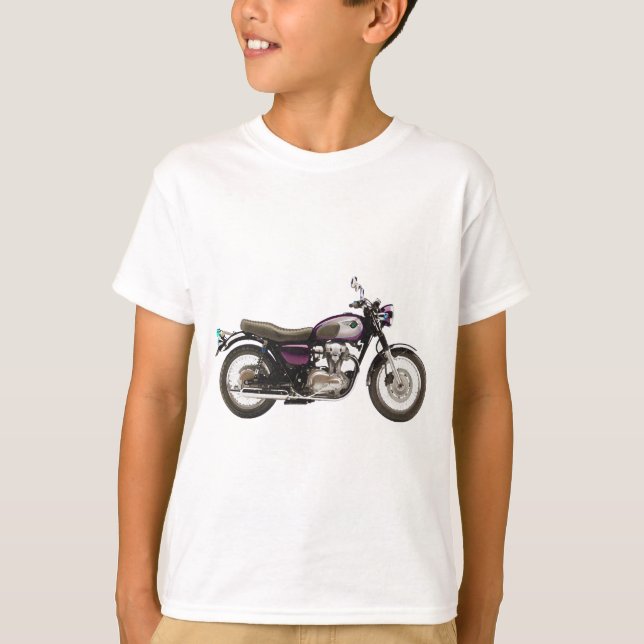 Retro Motorcycle T-Shirt (Front)