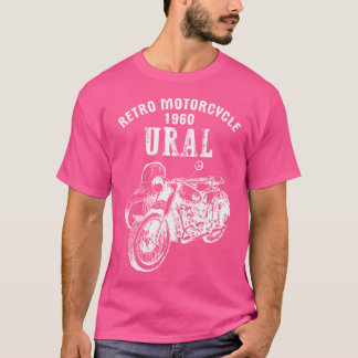 Retro Motorcycle Ural 	 - Vintage Sidecar Motorbik T-Shirt
