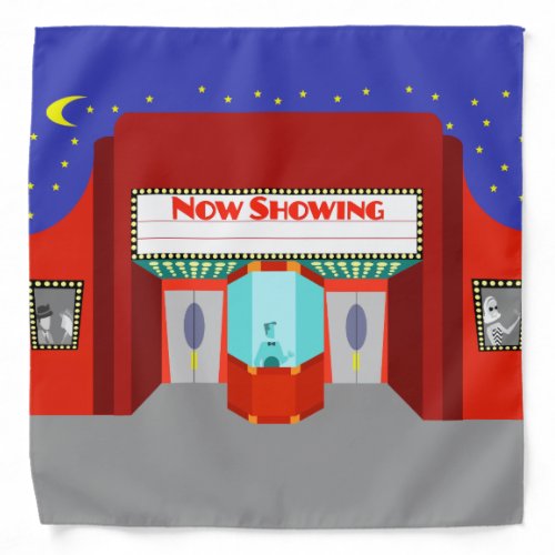 Retro Movie Theater Bandana