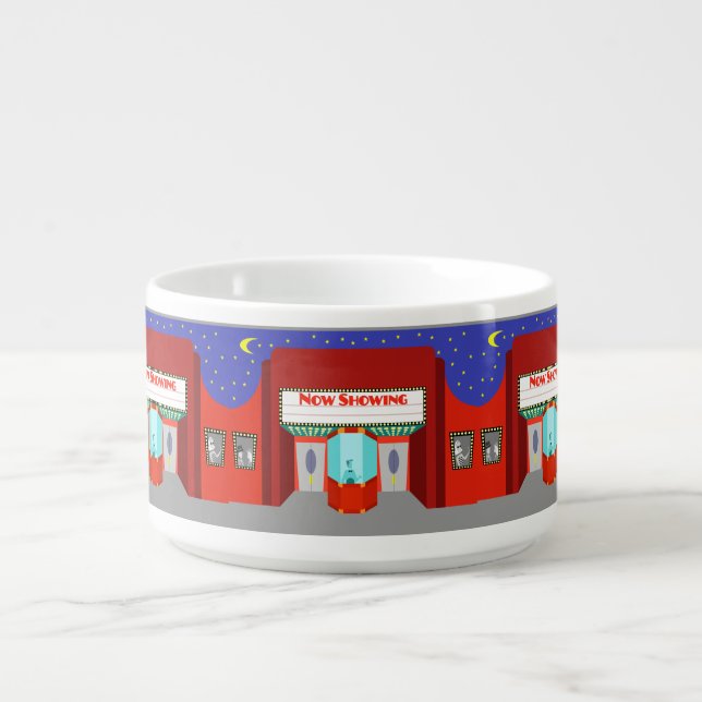 Retro Movie Theater Chili Bowl (Center)