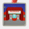 Retro Movie Theater Christmas Ornament