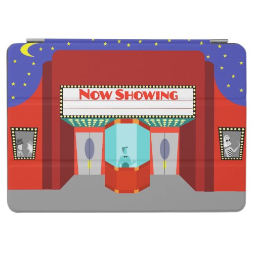 Retro Movie Theater iPad Air Cover