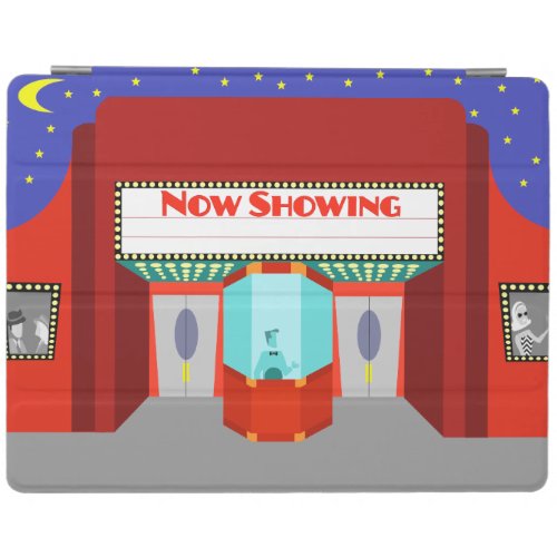 Retro Movie Theater iPad Cover