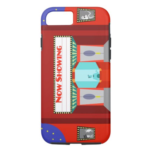 Retro Movie Theater iPhone 7 Case