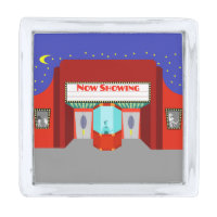 Retro Movie Theater Lapel Pin