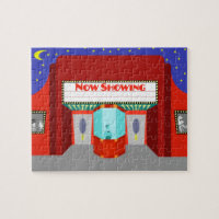 Retro Movie Theater Puzzle
