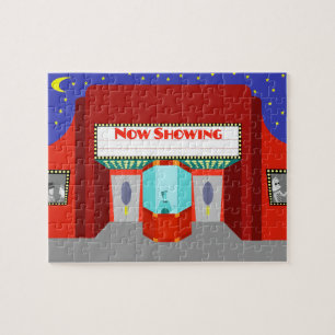 Retro Movie Theater Puzzle