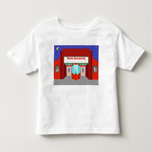 Retro Movie Theater T_Shirt