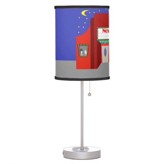 Retro Movie Theater Table Lamp (Left)