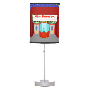 Retro Movie Theater Table Lamp