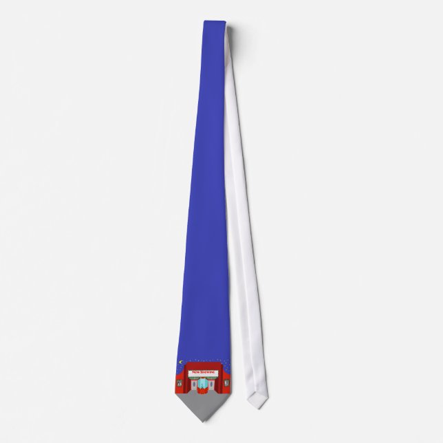 Retro Movie Theater Tie (Front)