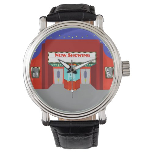 Retro Movie Theater Watch