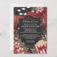 Retro Movie Ticket Most Popular Rehearsal Dinner
