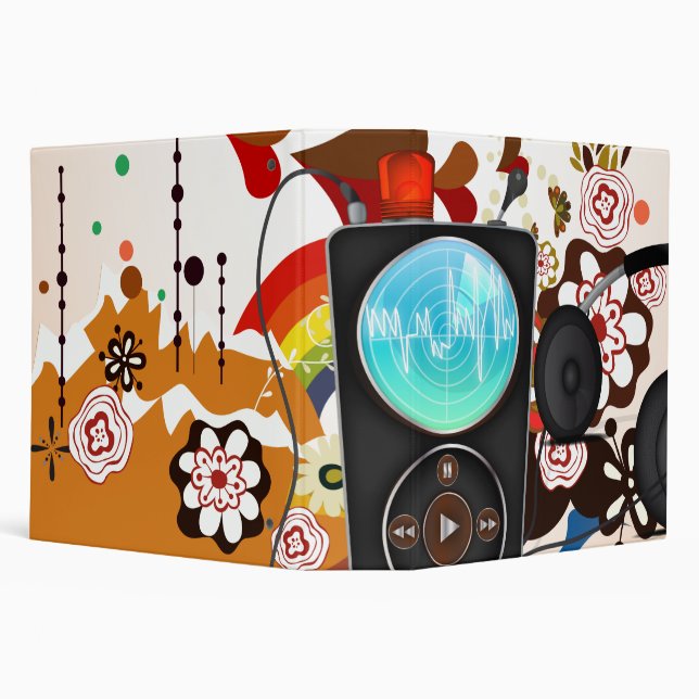 Retro Mp3 Binder (Background)