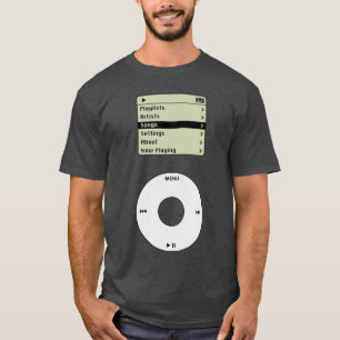 Retro MP3 Player Pod Musicech Costume friends retr T-Shirt